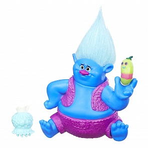 Коллекционная фигурка Тролли - Здоровяк, 10 см. (Hasbro Trolls, b8046/b6555)